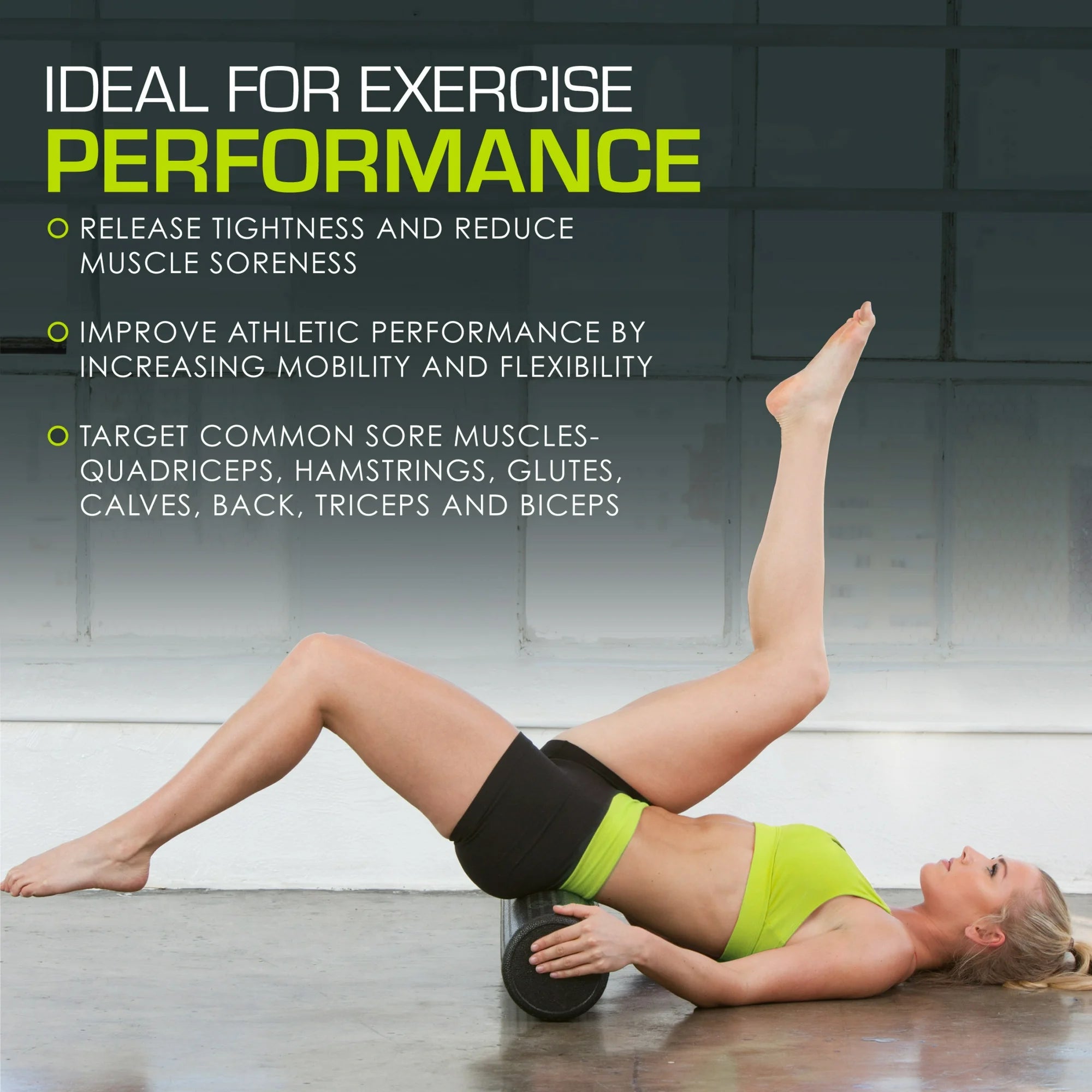 High-Density Foam Roller (12 in)