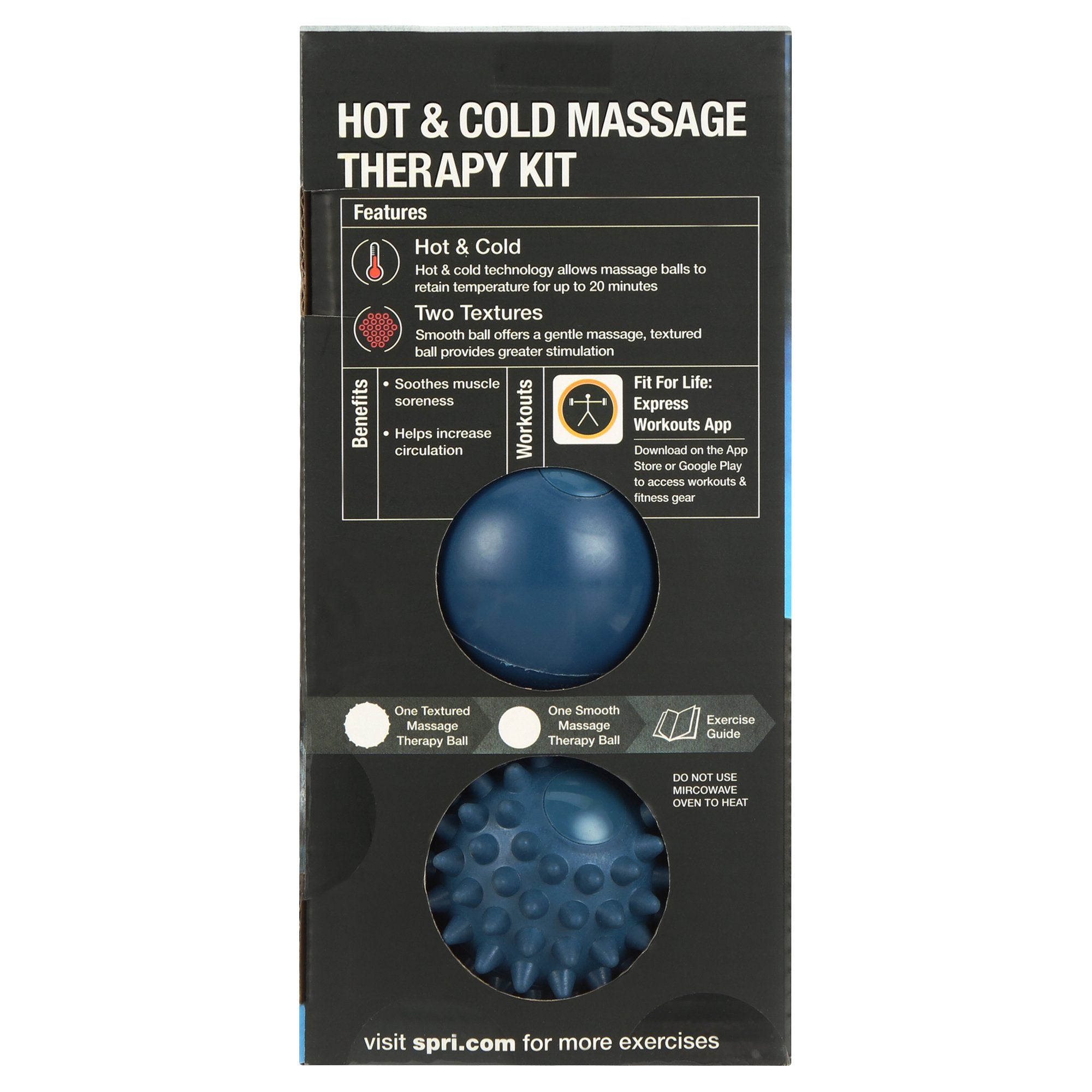 Hot & Cold Massage Therapy Balls (2-Pack)