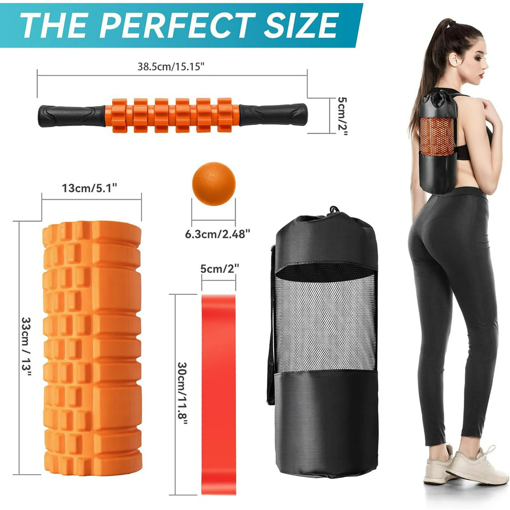 5-in-1 Foam Roller Recovery Set