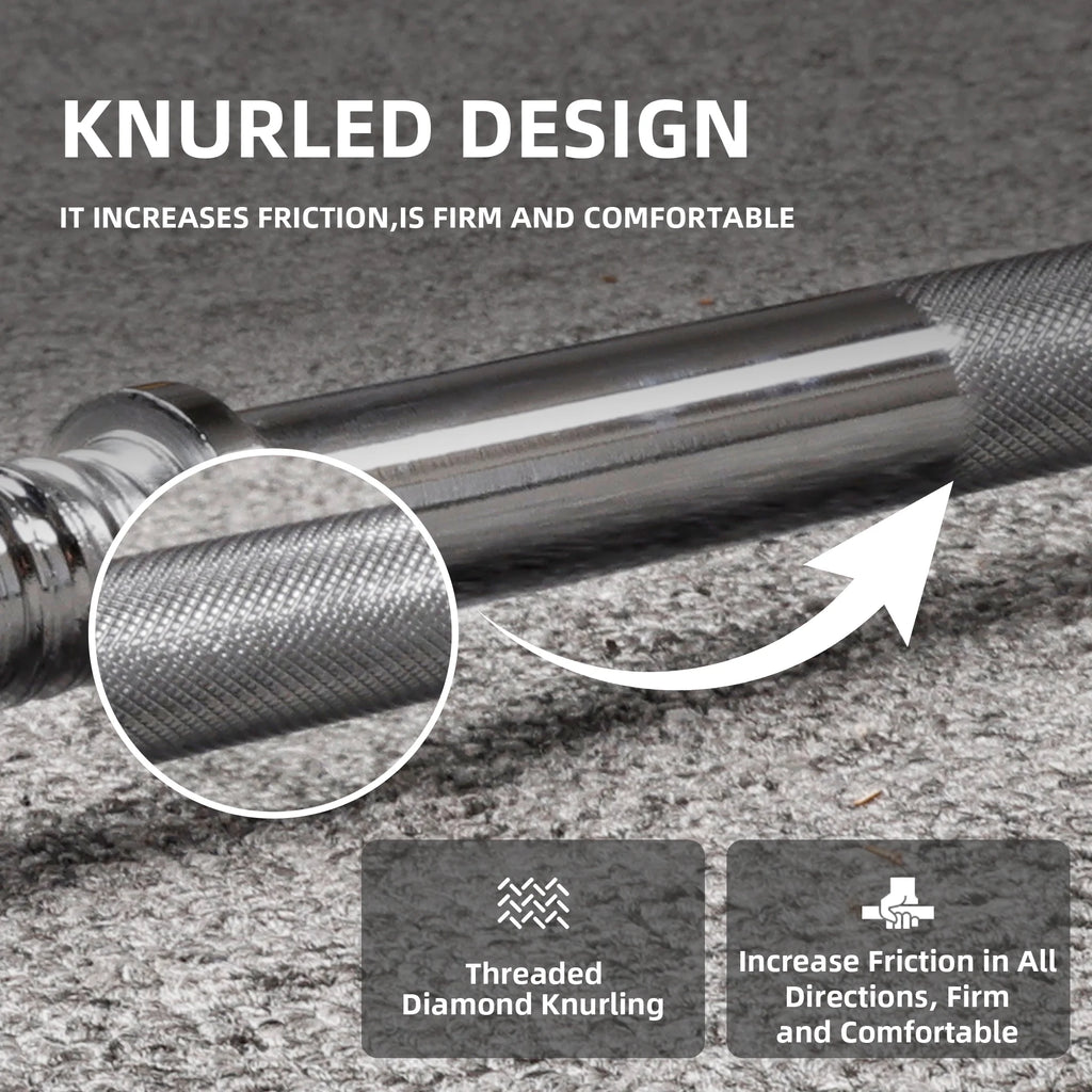 Cast Iron Barbell & Weight Set (90 lb)