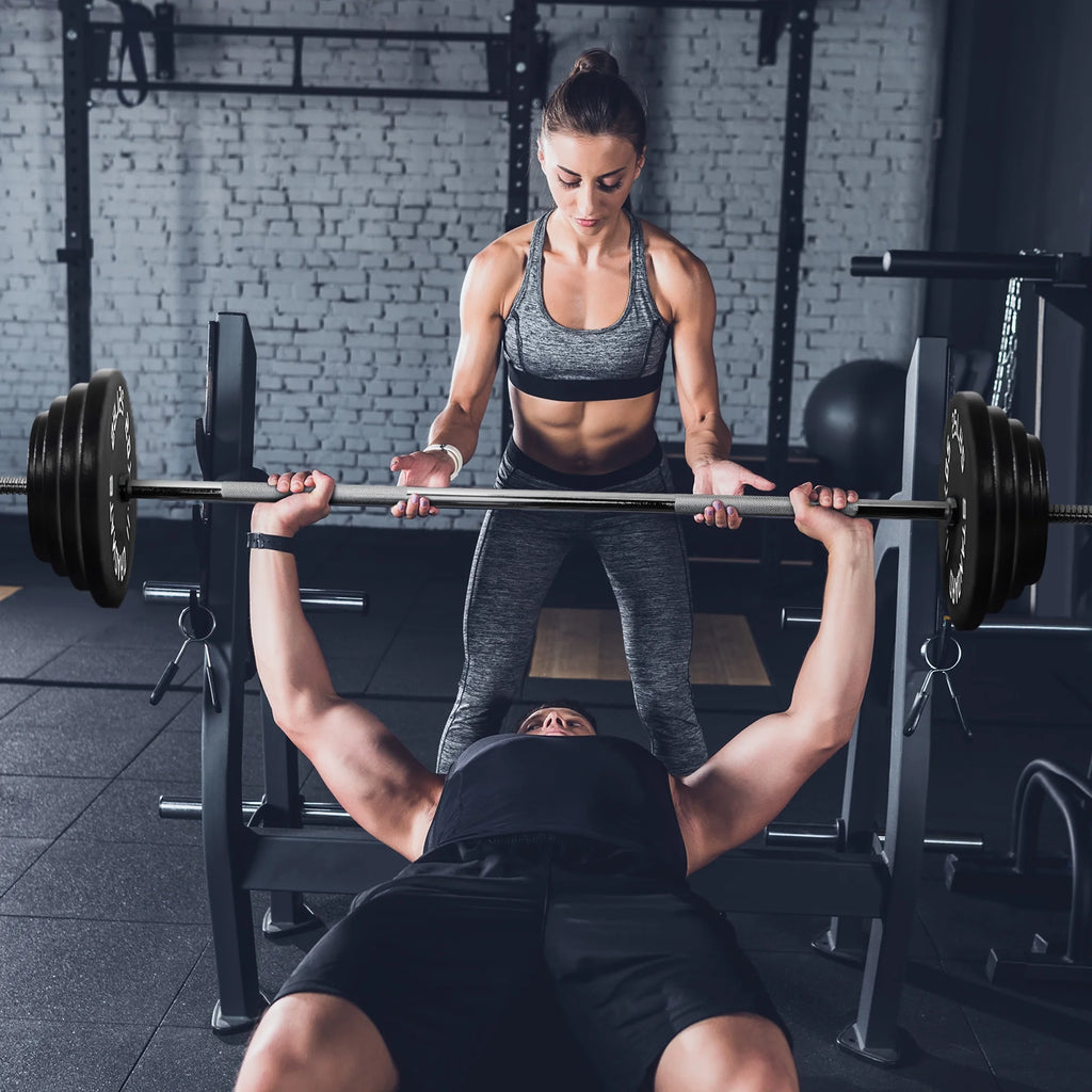 Cast Iron Barbell & Weight Set (90 lb)