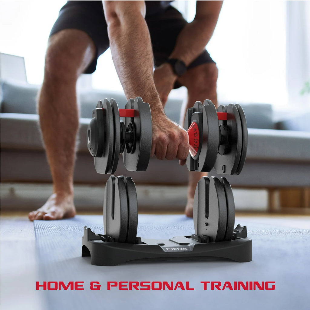 Adjustable Dumbbell Set (2-Pack, 52.5 lb Each)