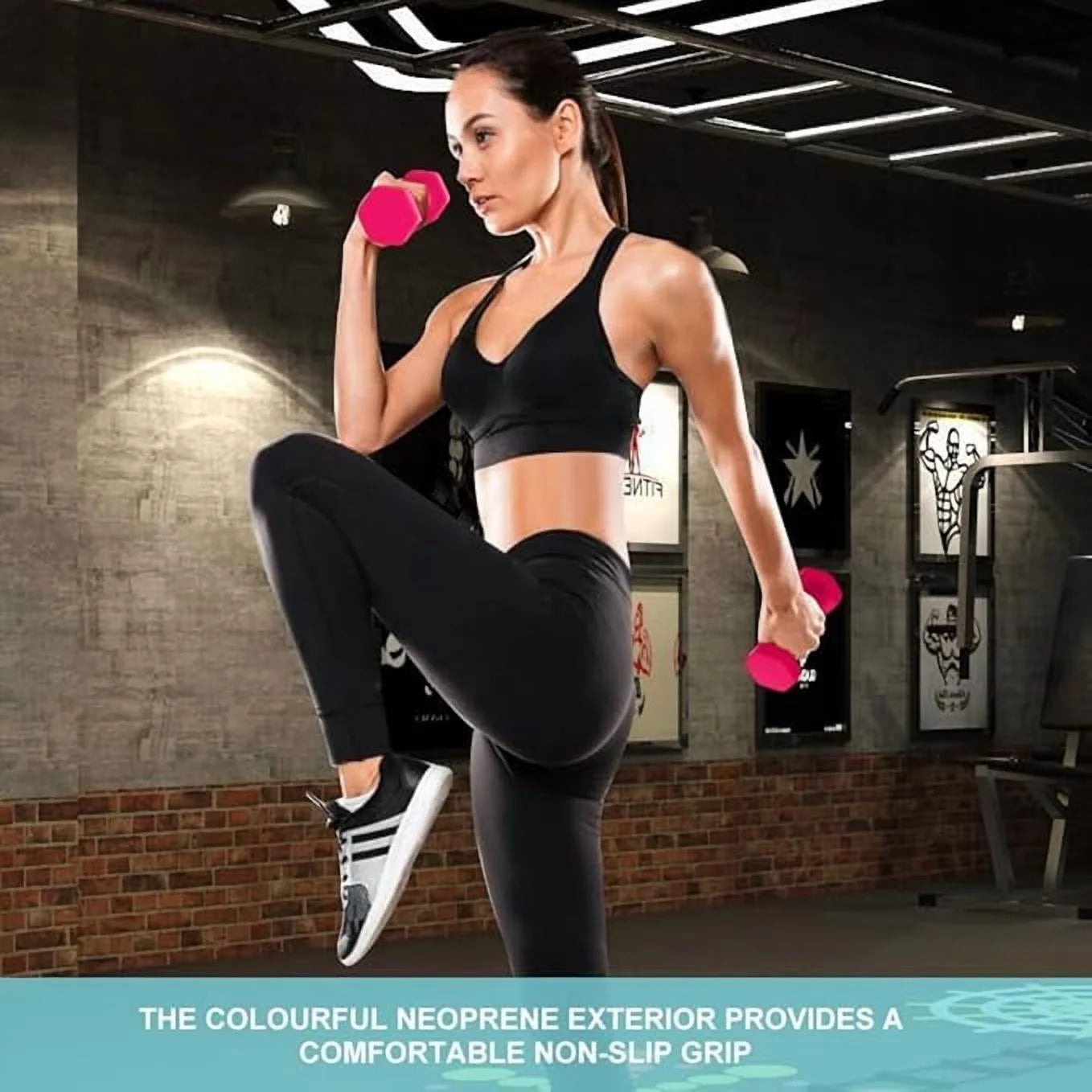 Neoprene Hand Weights (1 lb Pair)